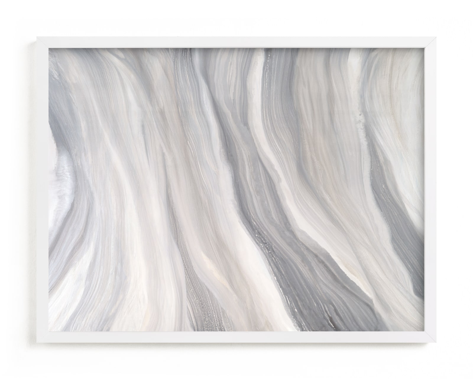 "iridescent swirl" - Art Print by Teodora Guererra in beautiful frame options and a variety of sizes.