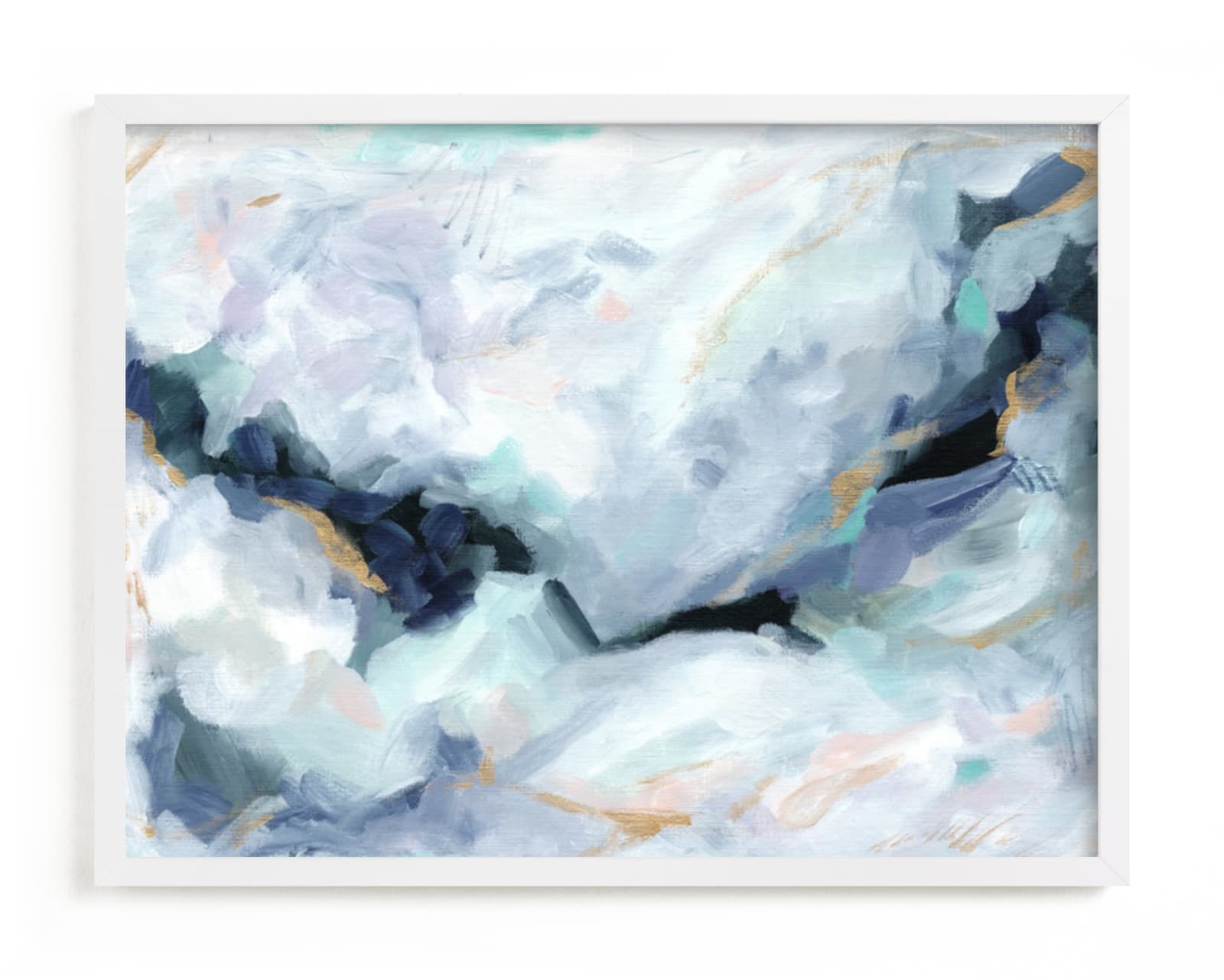 "Moody" - Art Print by Melanie Severin in beautiful frame options and a variety of sizes.