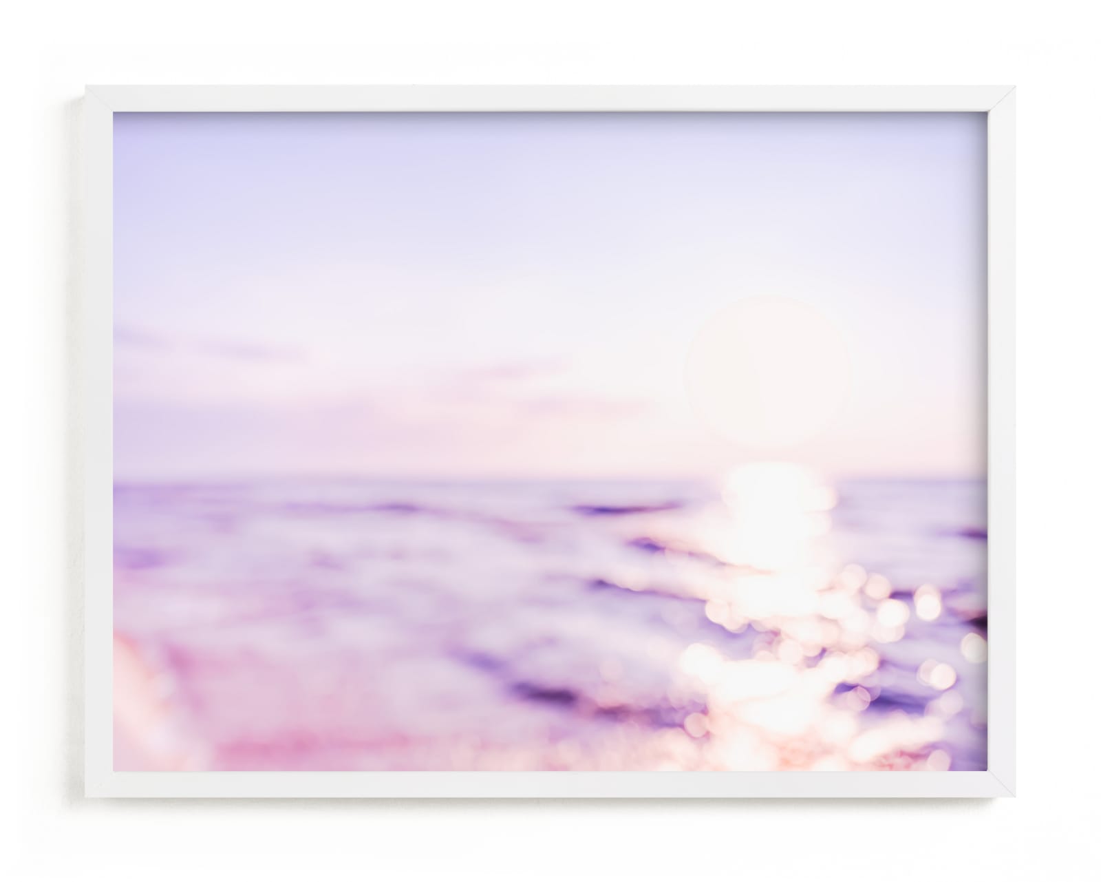 "Sunset in Lavender" by Kate Dailey in beautiful frame options and a variety of sizes.