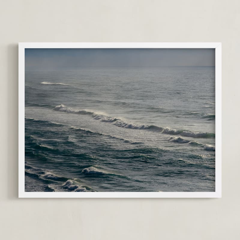 "Winter Surfing IX" by Tal Paz-Fridman in beautiful frame options and a variety of sizes.