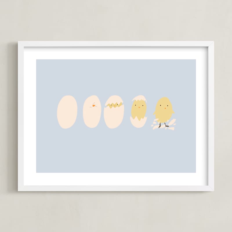 "Hatched" - Limited Edition Art Print by MinhAnh Nguyen in beautiful frame options and a variety of sizes.