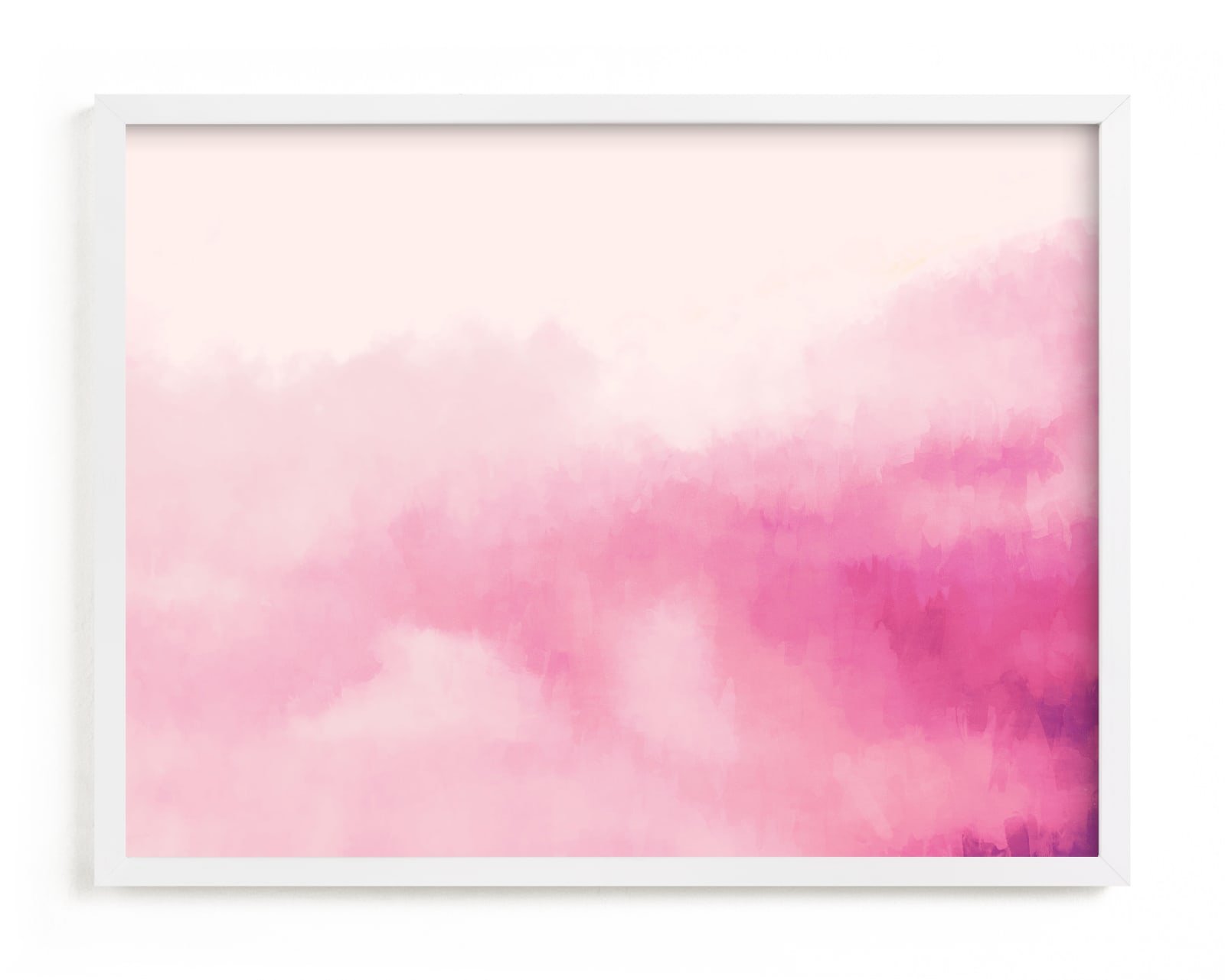 "pink haze" - Limited Edition Art Print by Rebecca Rueth in beautiful frame options and a variety of sizes.