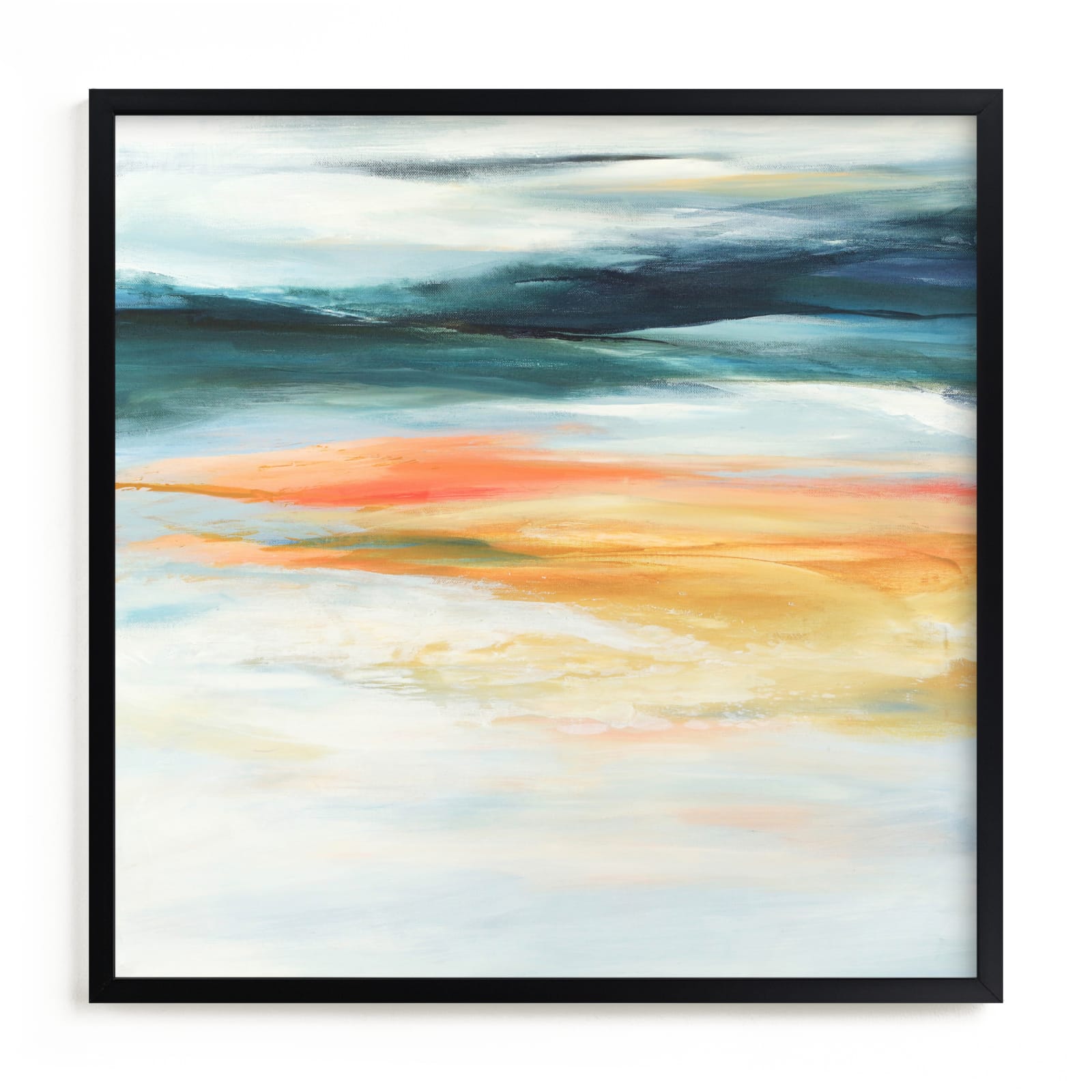 "Mineral Lake" - Limited Edition Art Print by Mya Bessette in beautiful frame options and a variety of sizes.