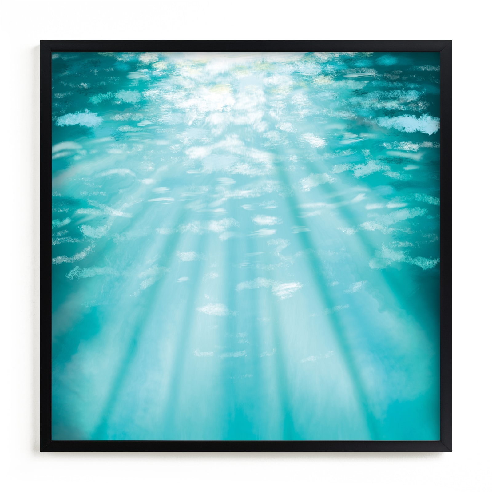 "Ocean Sunlight" - Limited Edition Art Print by Paula Pecevich in beautiful frame options and a variety of sizes.