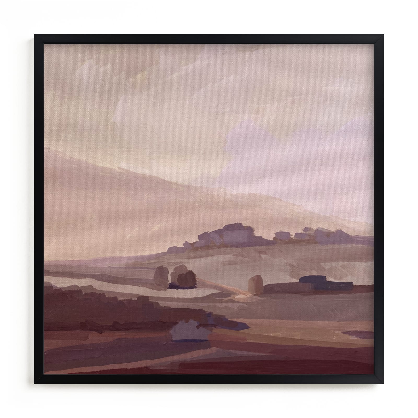 "Misty Daybreak" - Limited Edition Art Print by Amanda Phelps in beautiful frame options and a variety of sizes.