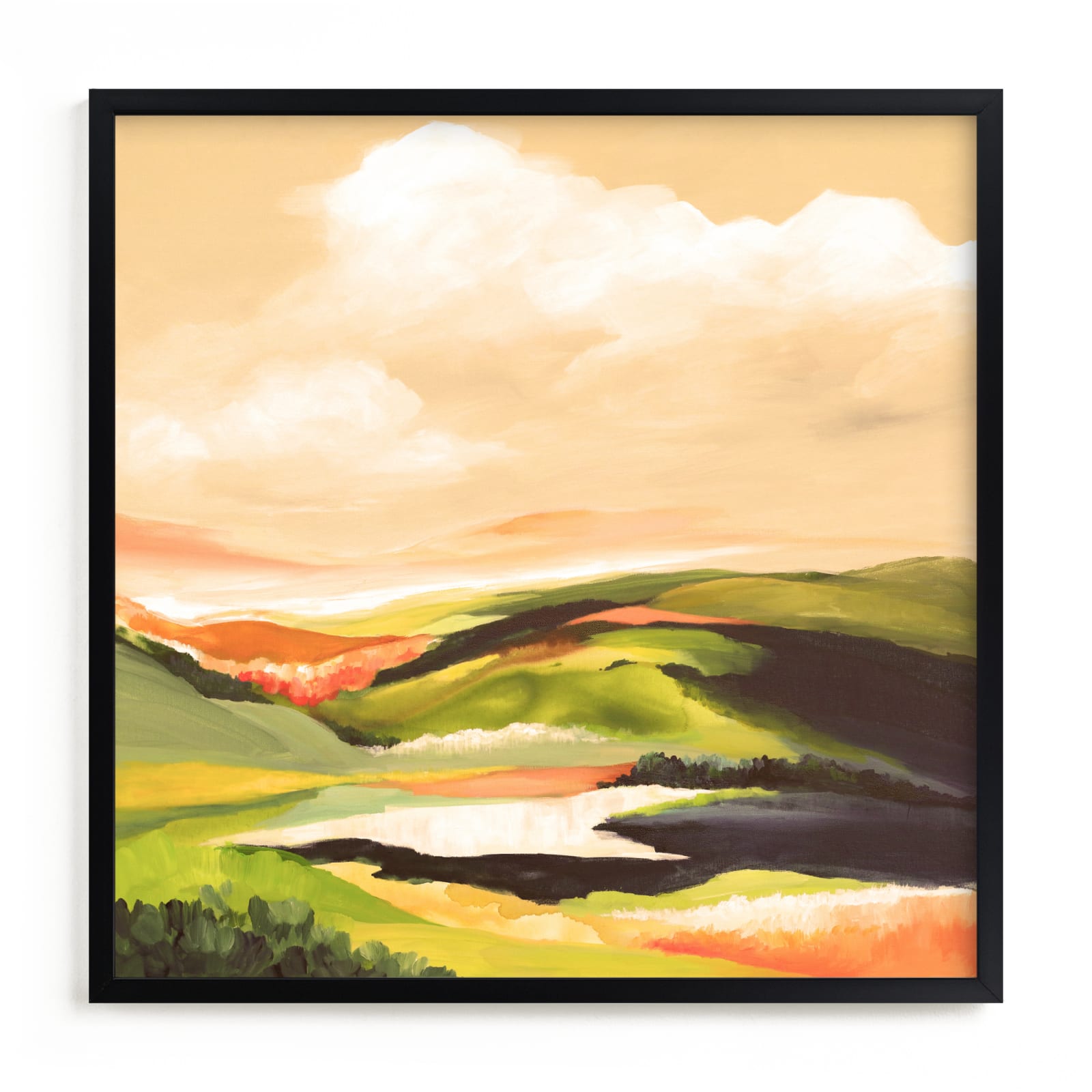 "Hidden Spring" - Limited Edition Art Print by Mya Bessette in beautiful frame options and a variety of sizes.