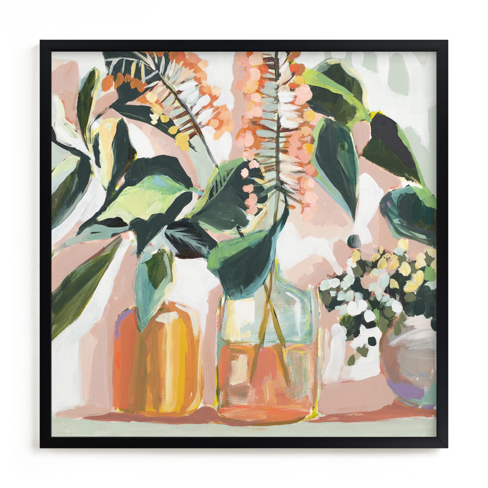 "Green Thumb" - Limited Edition Art Print by Jenny Westenhofer in beautiful frame options and a variety of sizes.