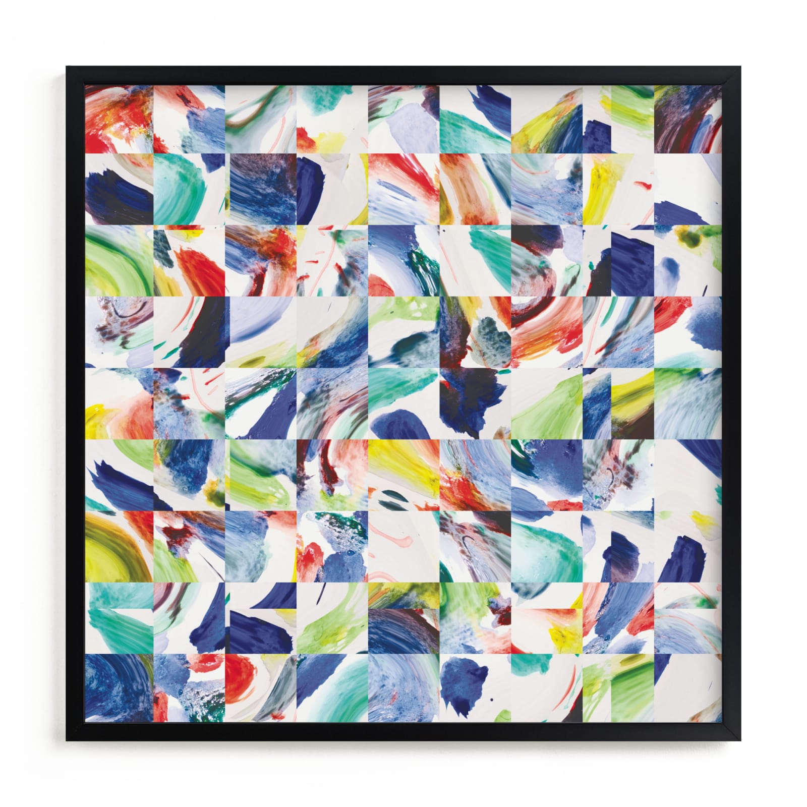 "Bright Collage" - Limited Edition Art Print by Sheron Osiobor in beautiful frame options and a variety of sizes.