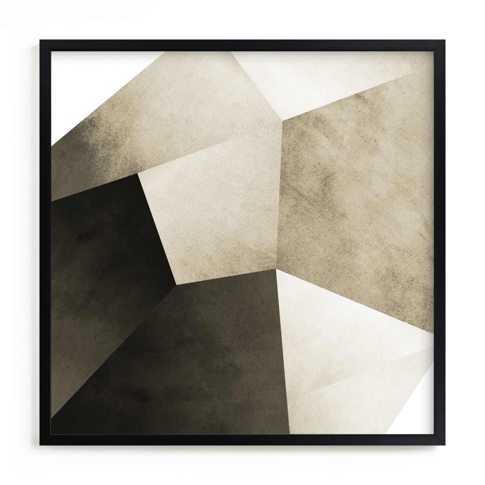 "Lemurian Facets Three" - Limited Edition Art Print by Hannah Lipking in beautiful frame options and a variety of sizes.