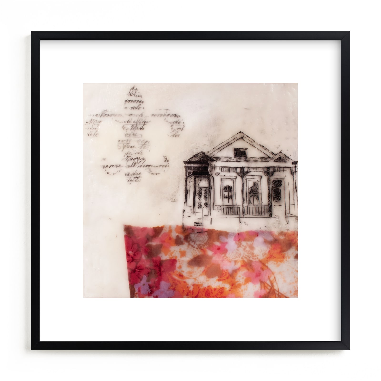 "A Study of Home I" - Limited Edition Art Print by Two if by Sea Studios in beautiful frame options and a variety of sizes.