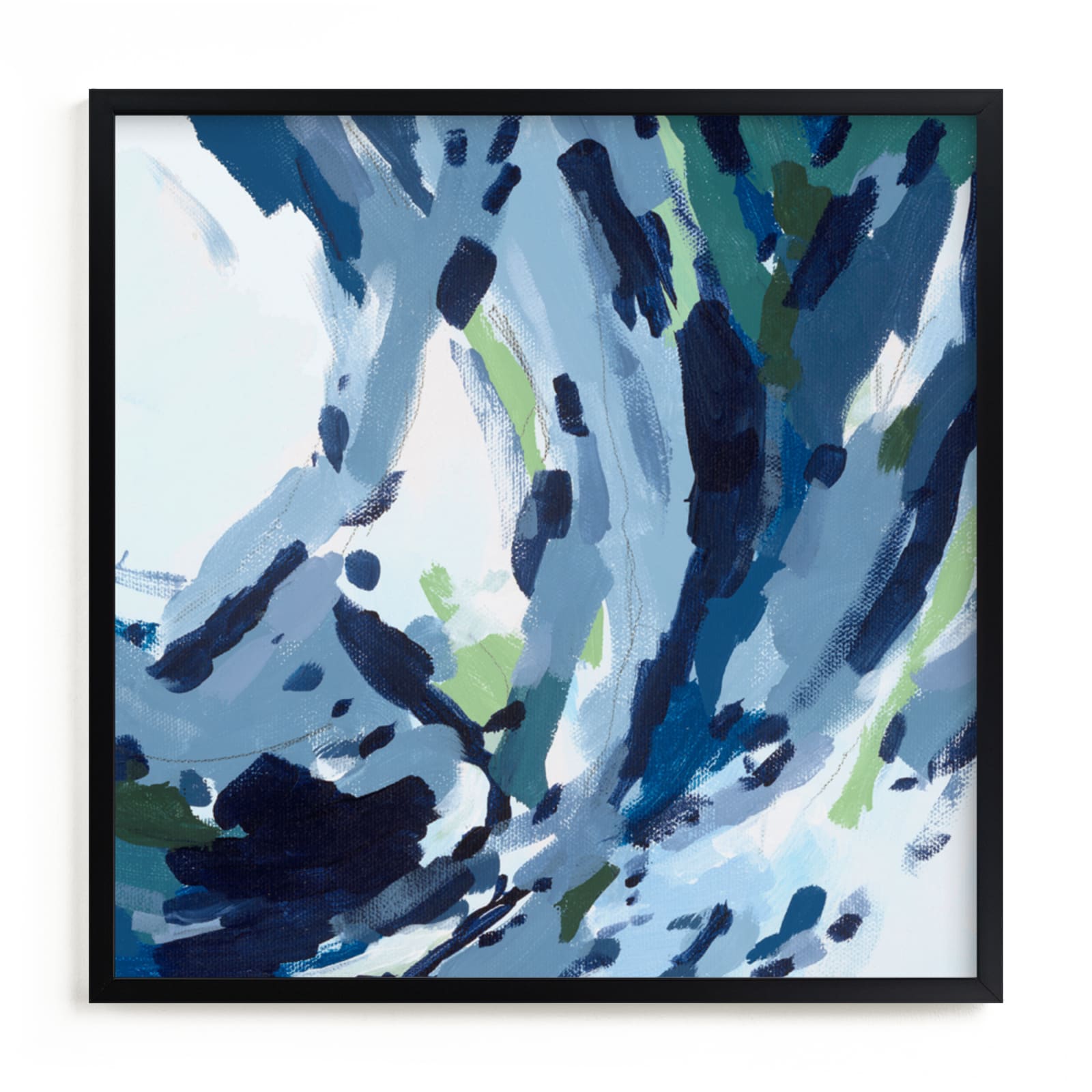 "Verdant Wave " - Limited Edition Art Print by Katie Craig in beautiful frame options and a variety of sizes.