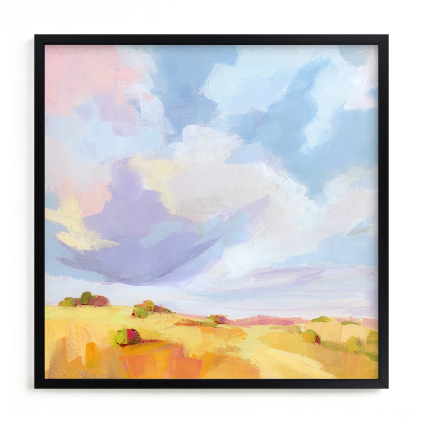 "Leaving New Mexico" - Limited Edition Art Print by sue prue in beautiful frame options and a variety of sizes.