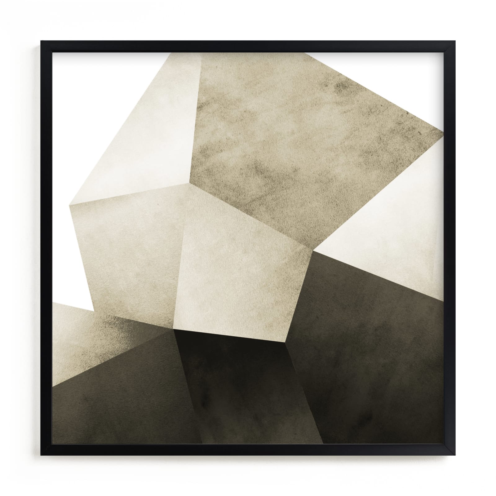 "Lemurian Facets One" - Limited Edition Art Print by Hannah Lipking in beautiful frame options and a variety of sizes.