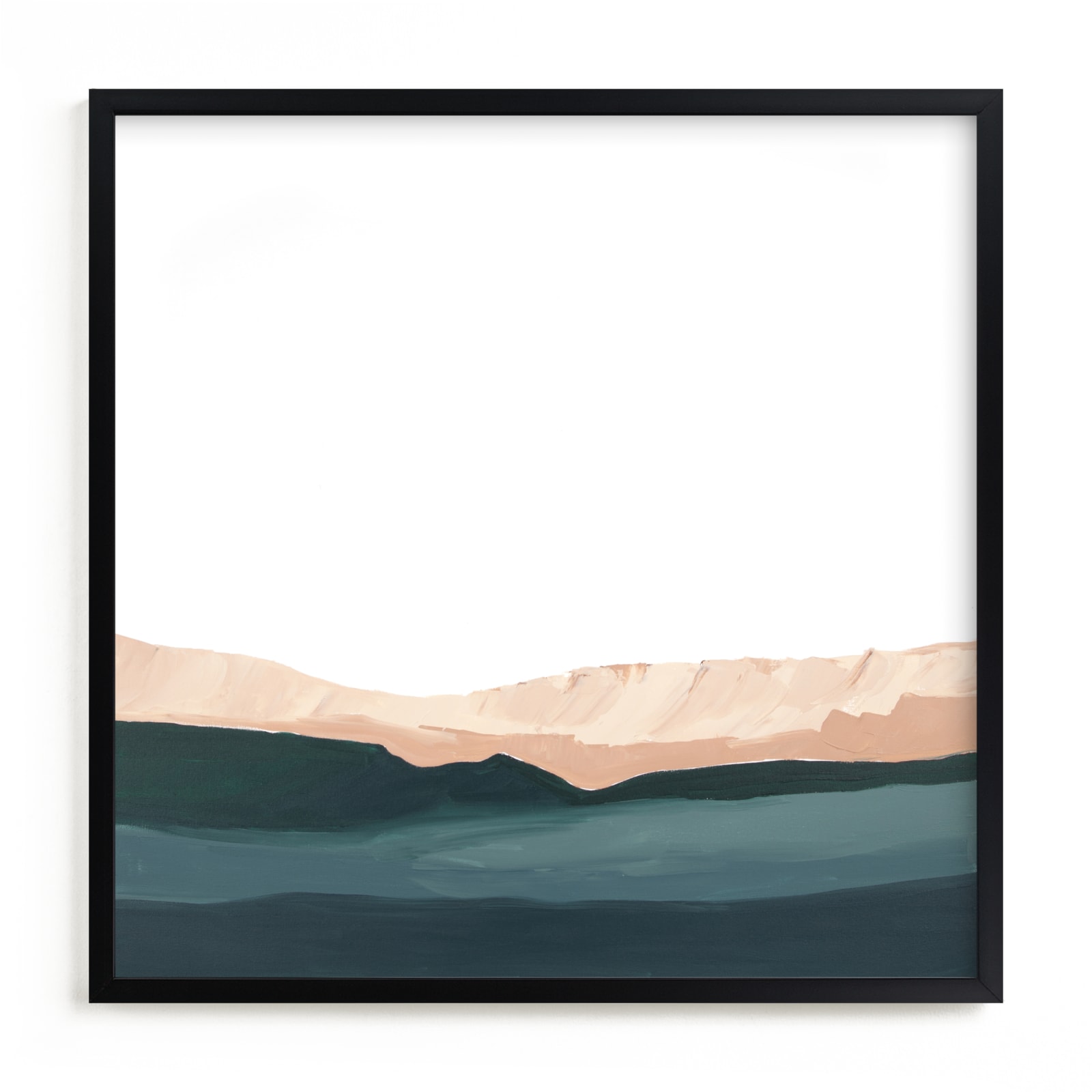 "Santa Cruz Seascape #2" - Limited Edition Art Print by Caryn Owen in beautiful frame options and a variety of sizes.