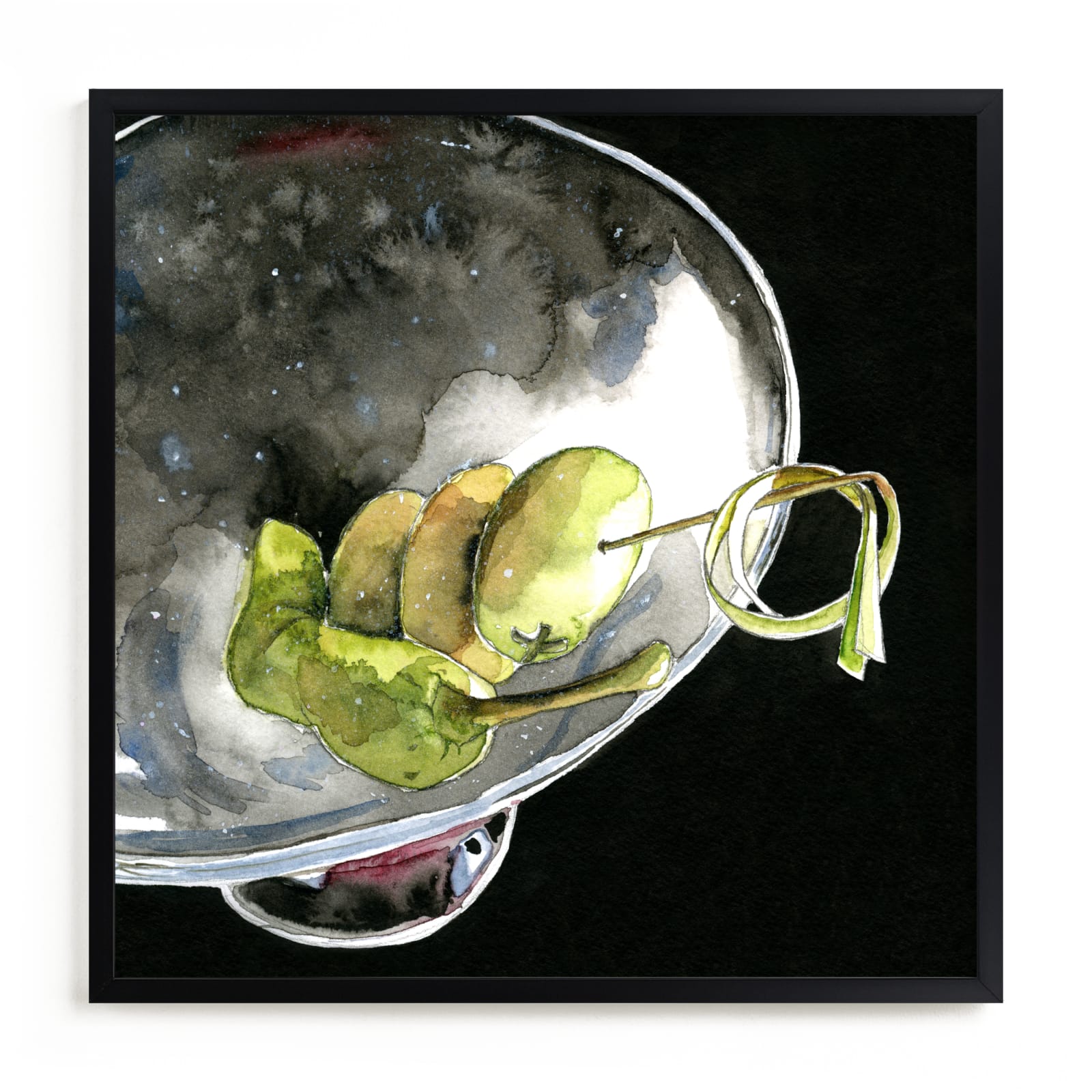 "Martini" - Open Edition Fine Art Print by Stick and Petal in beautiful frame options and a variety of sizes.