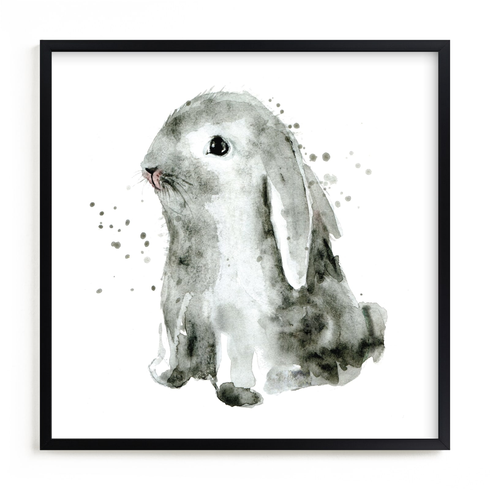 "Bunny1" by Lulaloo in beautiful frame options and a variety of sizes.