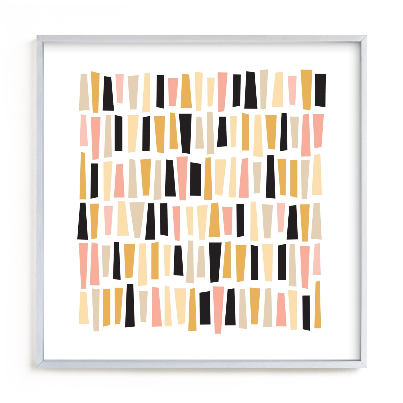 "In A Row" - Limited Edition Art Print by Annie Clark in beautiful frame options and a variety of sizes.
