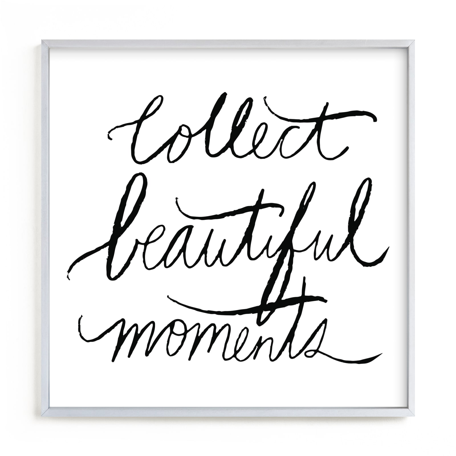 "collect beautiful moments" - Limited Edition Art Print by Vivian Yiwing in beautiful frame options and a variety of sizes.