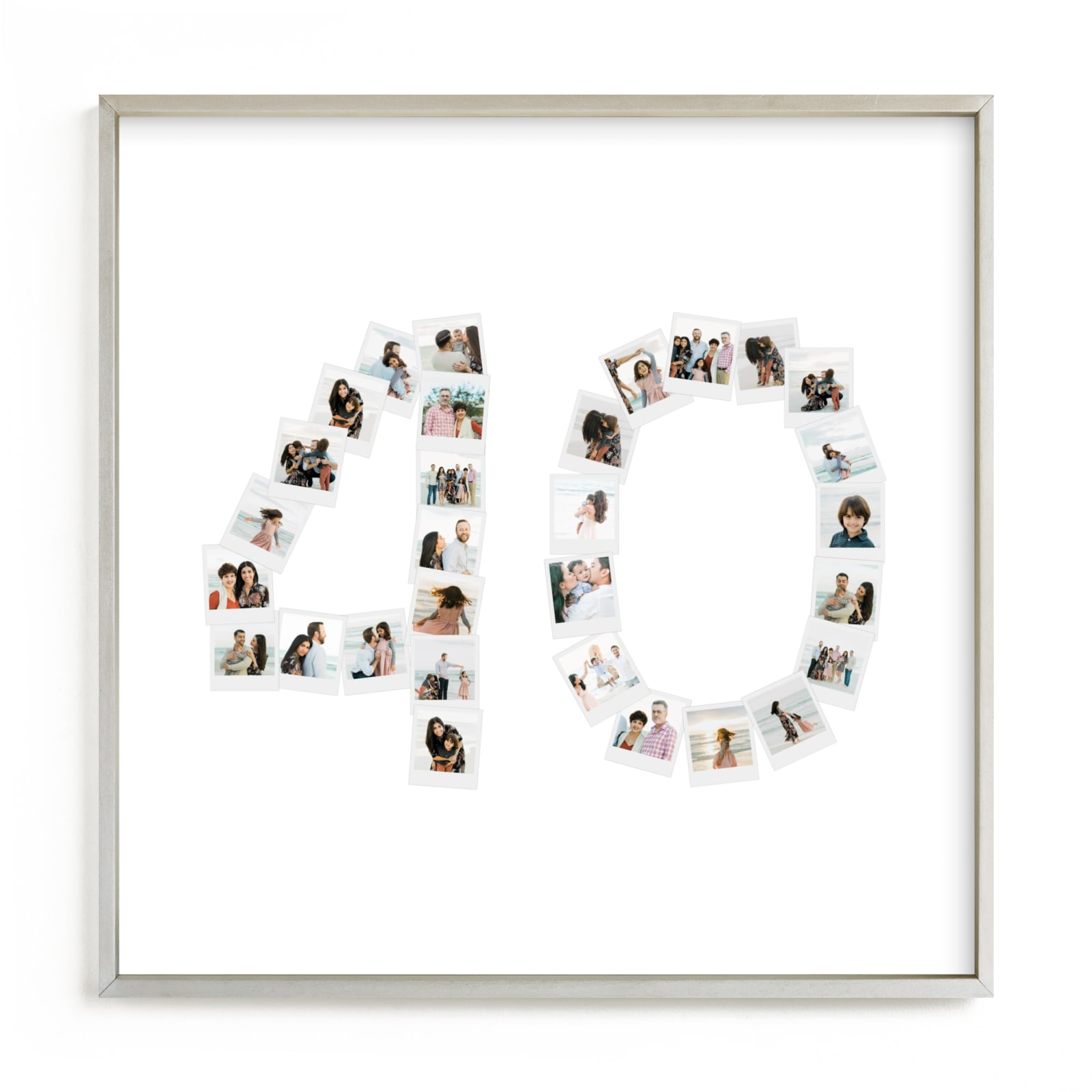 "40" - Custom Photo Art by Minted in beautiful frame options and a variety of sizes.