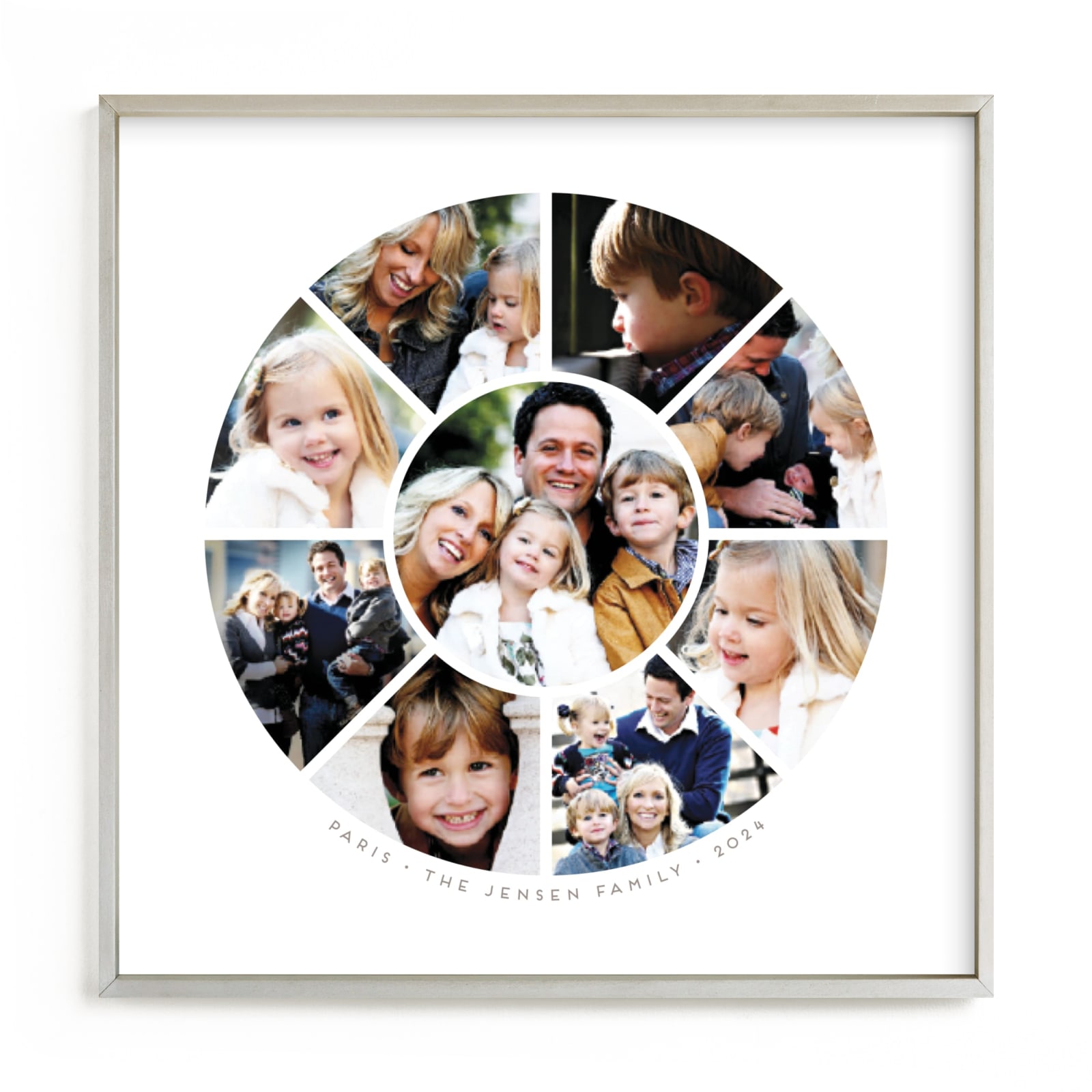 "Family Circle" - Custom Photo Art by Guess What Design Studio in beautiful frame options and a variety of sizes.