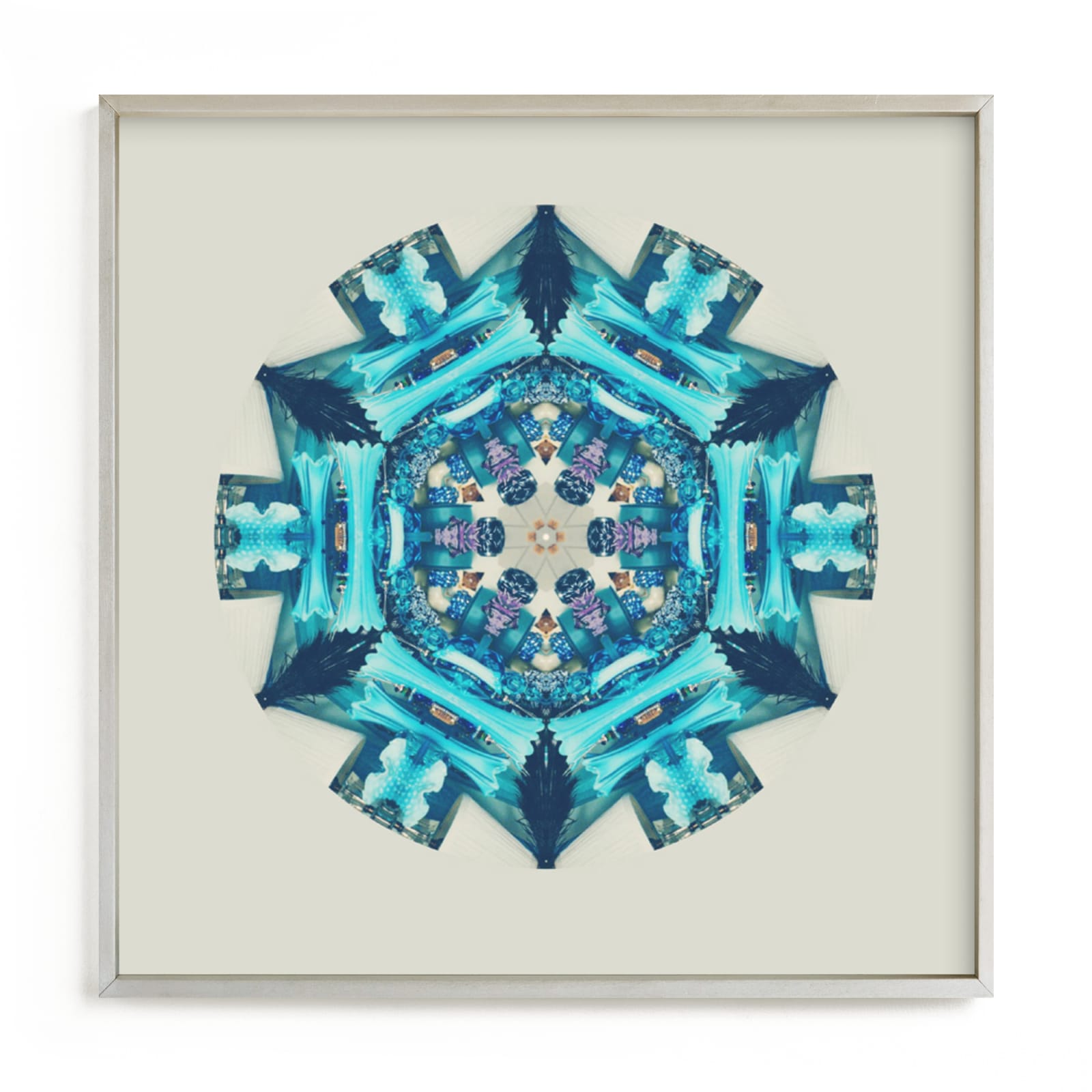 "Blue Moon Room" - Limited Edition Art Print by Stephica Burton in beautiful frame options and a variety of sizes.