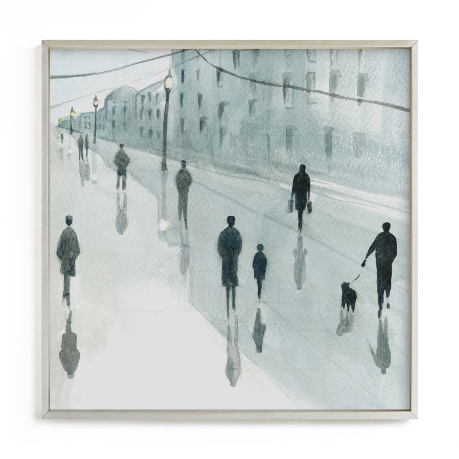 "Strangers" - Limited Edition Art Print by Lulaloo in beautiful frame options and a variety of sizes.
