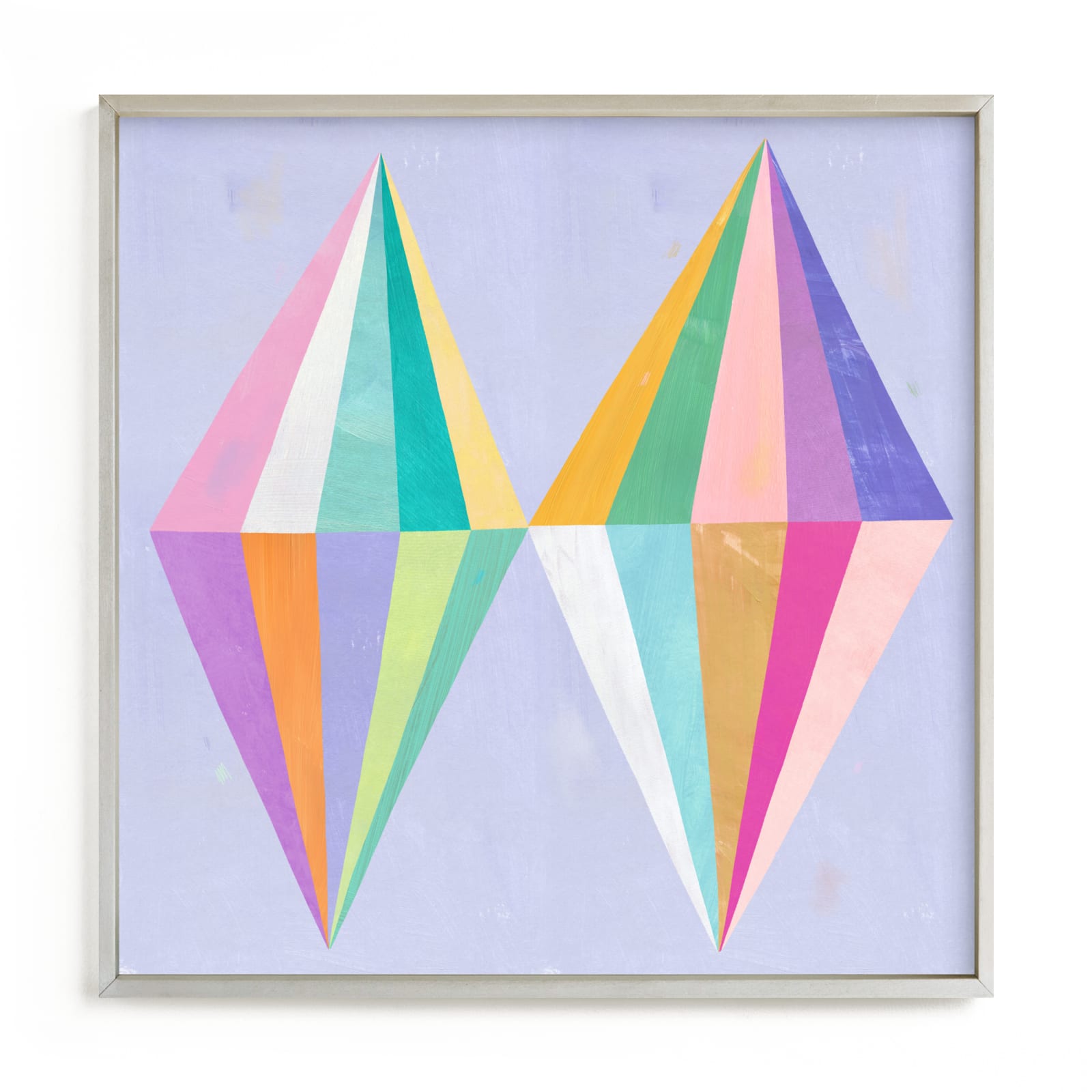 "Two Diamonds" - Limited Edition Art Print by melanie mikecz in beautiful frame options and a variety of sizes.