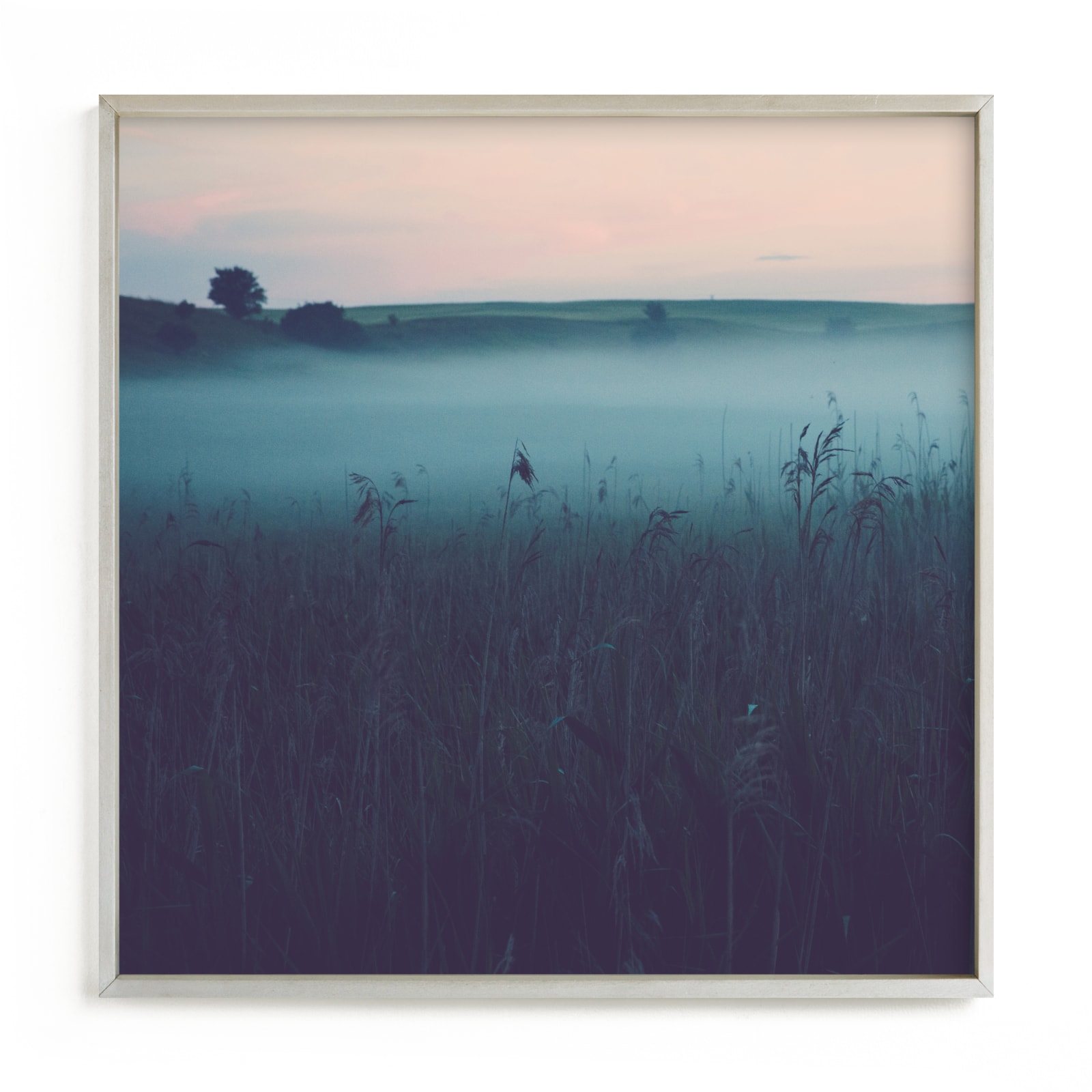 "MYSTERY TRIPTYCH COLOR II" by Lying on the grass in beautiful frame options and a variety of sizes.