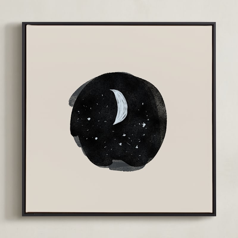 "Little Moon" - Limited Edition Art Print by Nancy Noreth in beautiful frame options and a variety of sizes.