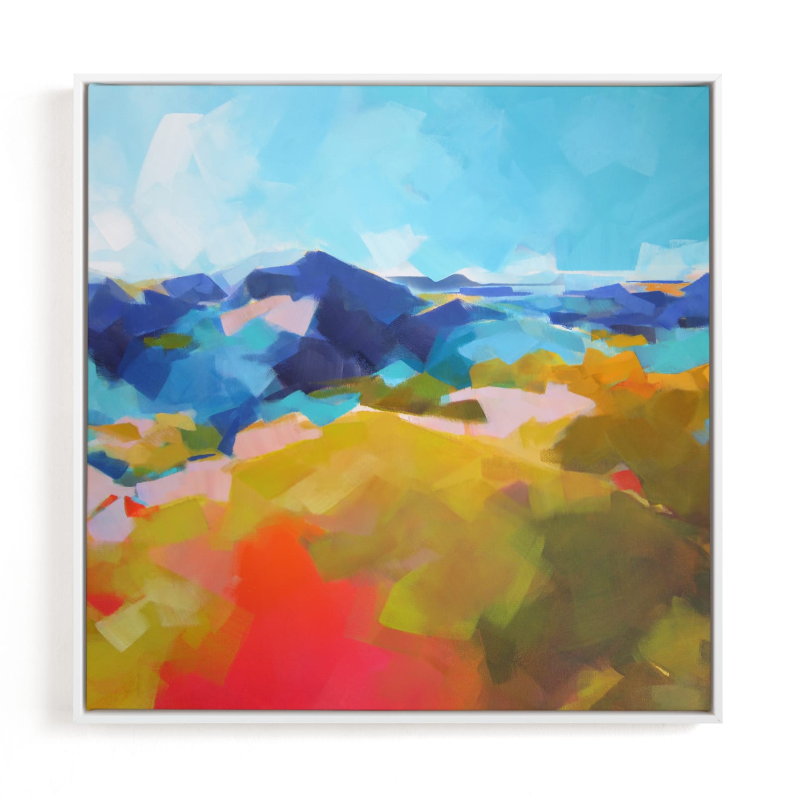 "Blue Ridge" - Limited Edition Art Print by Jess Franks in beautiful frame options and a variety of sizes.