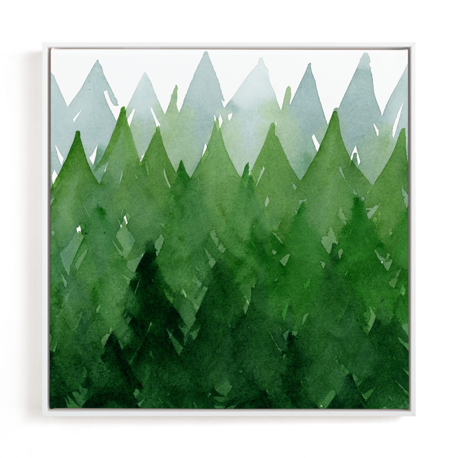 "Forest" - Limited Edition Art Print by Priscilla Lee in beautiful frame options and a variety of sizes.