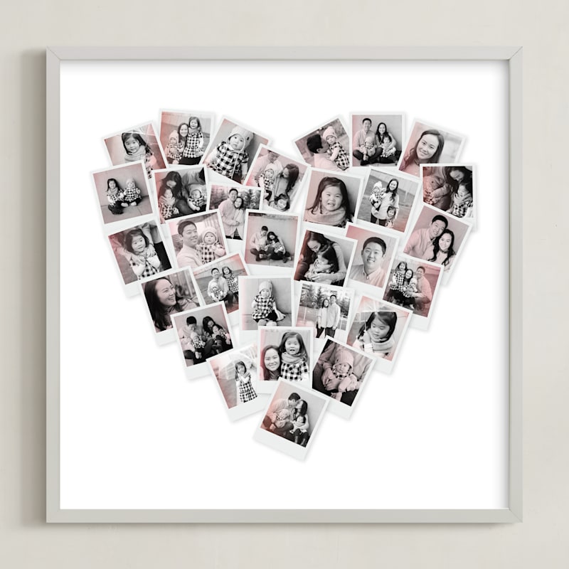 "Filter Heart Snapshot Mix® Photo Art" - Custom Photo Art by Minted in beautiful frame options and a variety of sizes.