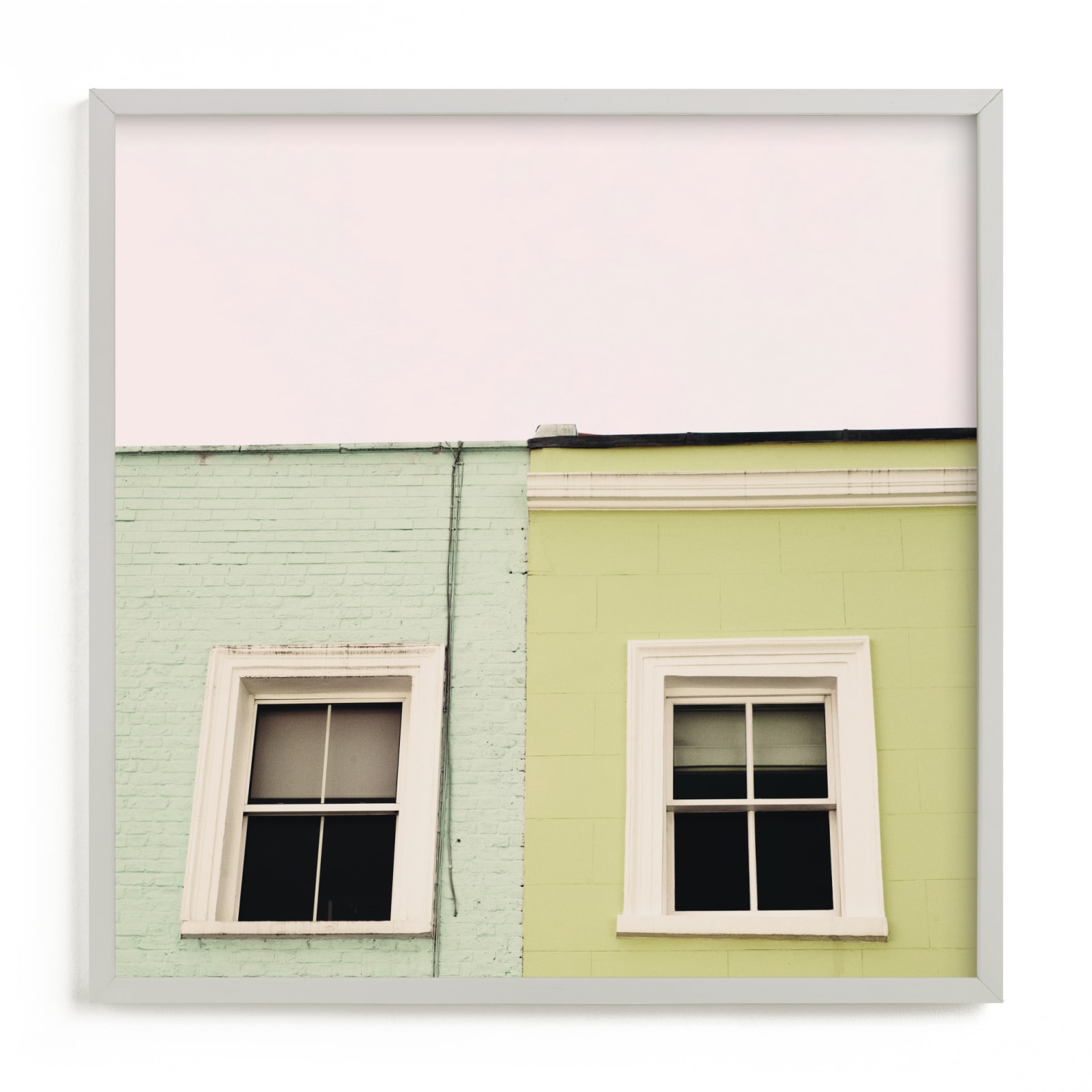 "Candy House no. 5" - Limited Edition Art Print by Everett Paper Goods in beautiful frame options and a variety of sizes.