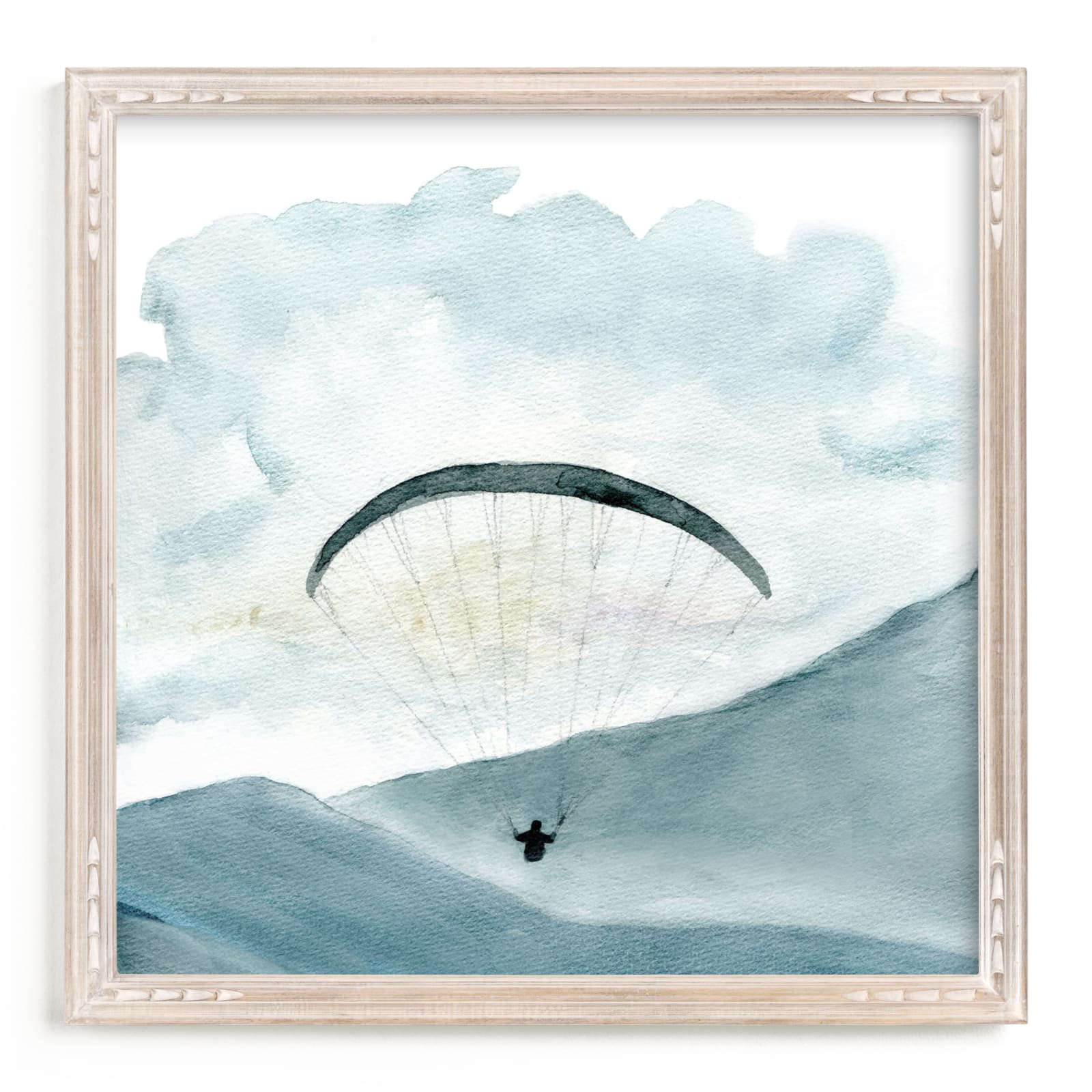 "Through the sky 1" - Art Print by Lulaloo in beautiful frame options and a variety of sizes.