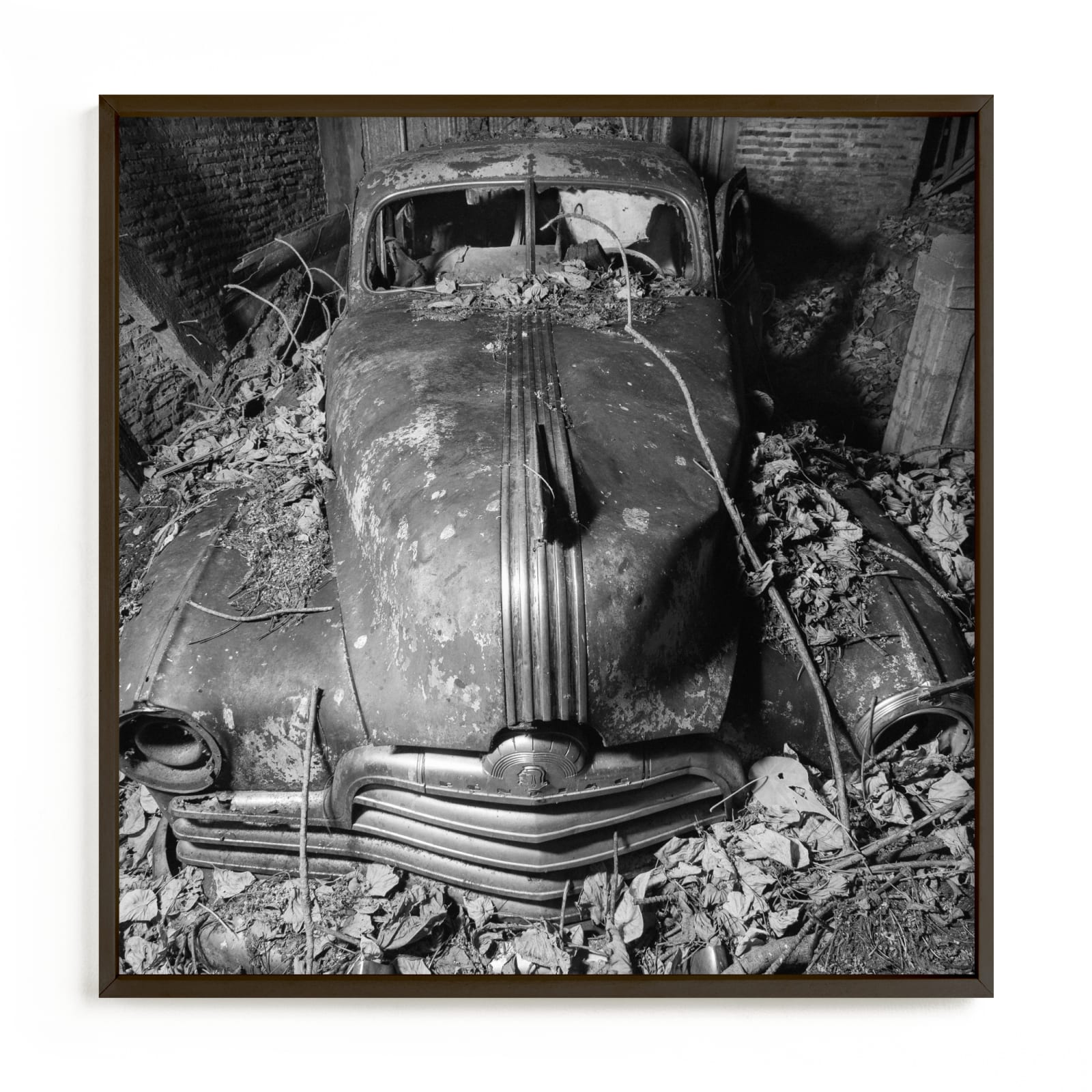 "ruined Pontiac" - Limited Edition Art Print by Alaric Yanos in beautiful frame options and a variety of sizes.