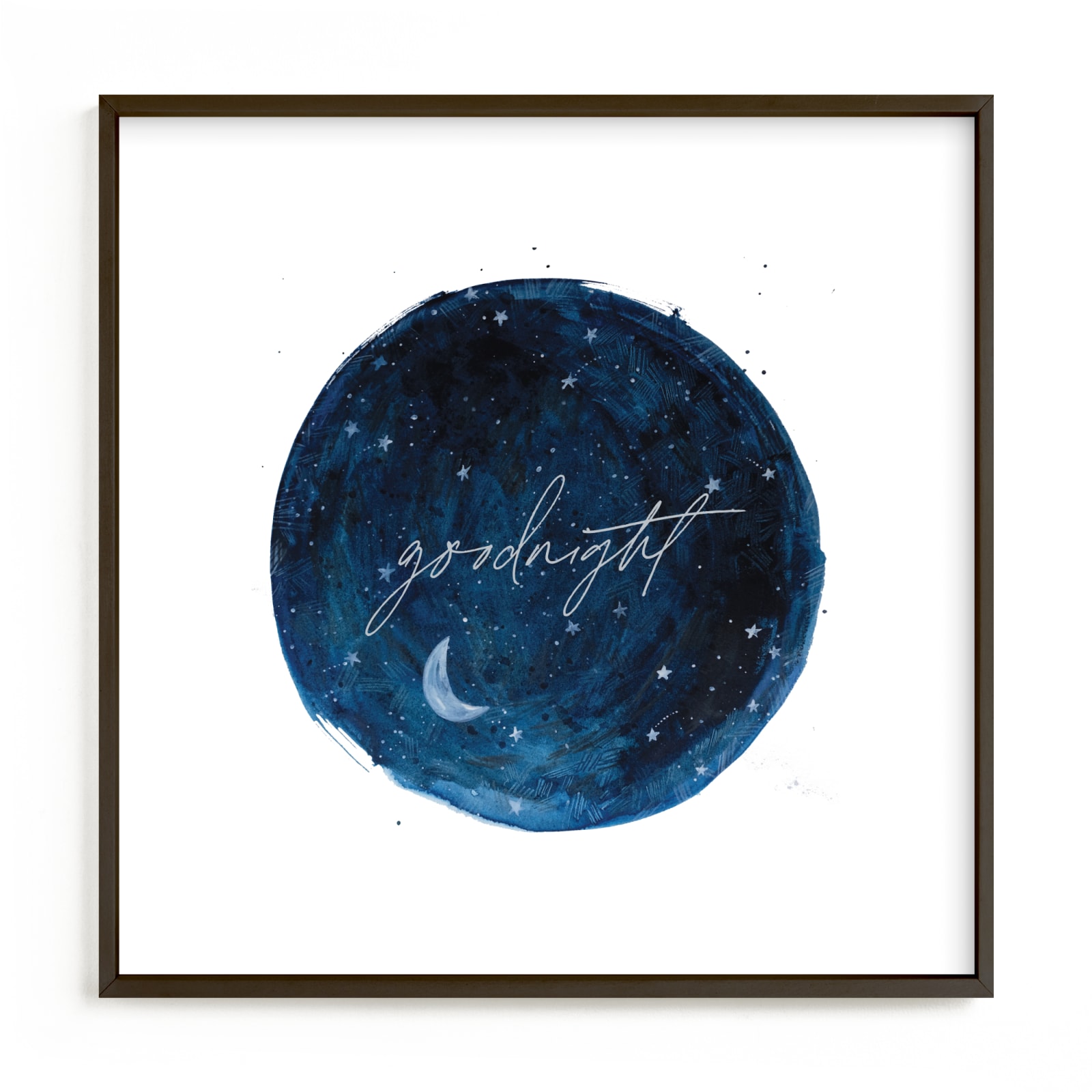 "Constellations" - Limited Edition Art Print by Krissy Bengtson in beautiful frame options and a variety of sizes.