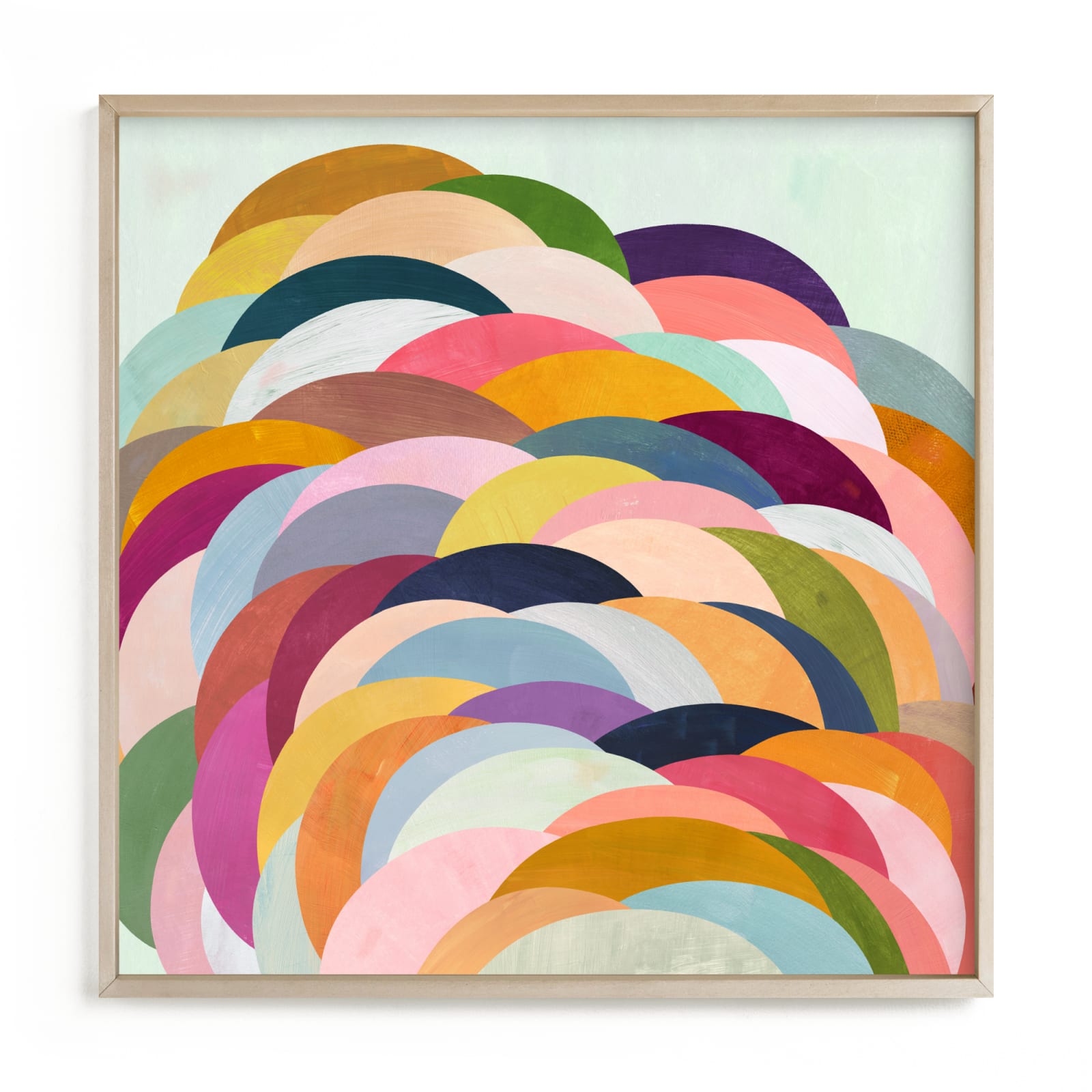 "Discus" - Limited Edition Art Print by melanie mikecz in beautiful frame options and a variety of sizes.
