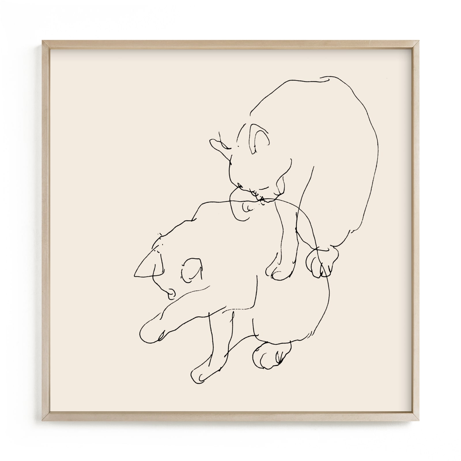 "Sketches after cat IV" - Limited Edition Art Print by Catilustre in beautiful frame options and a variety of sizes.