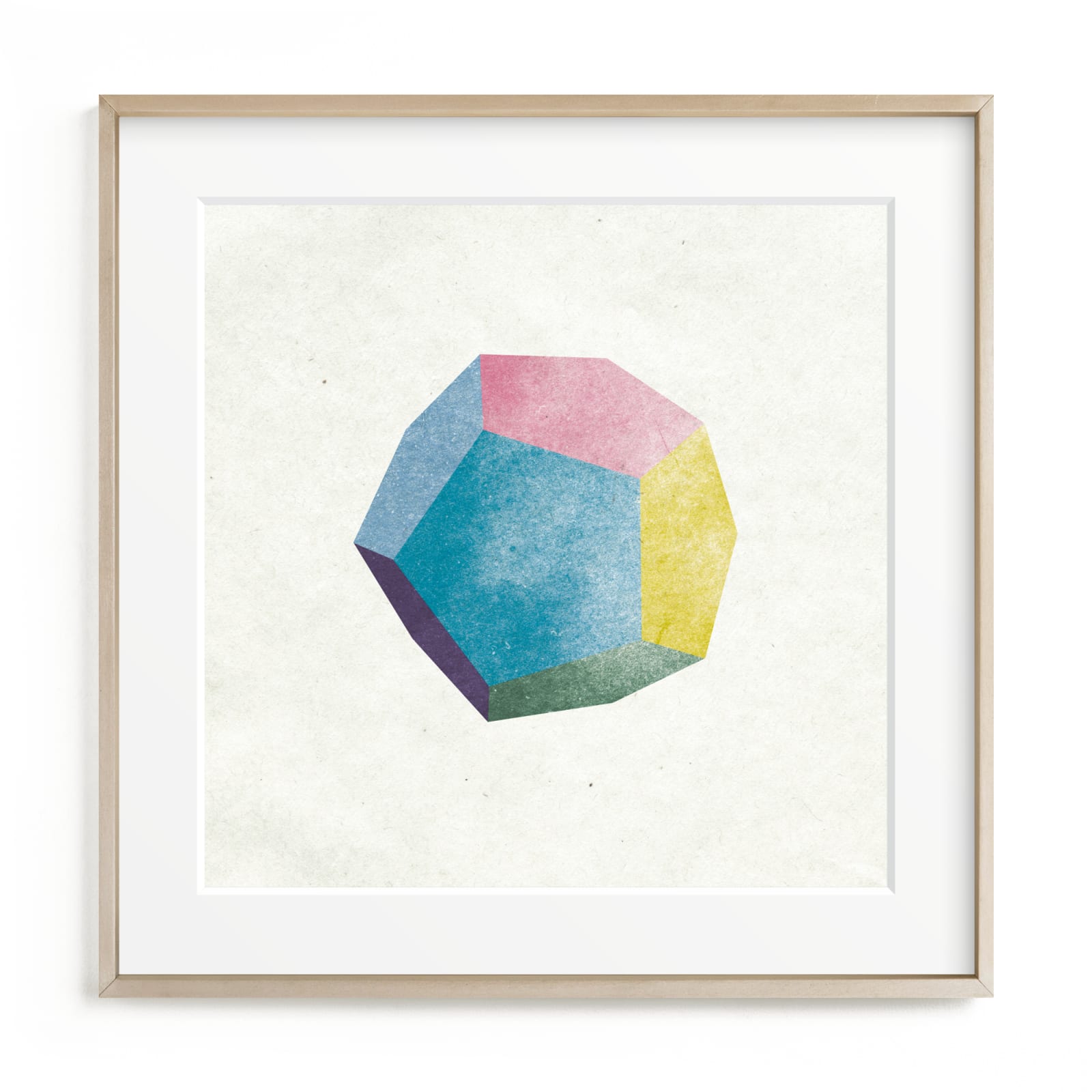 Dreamy Dodecahedron Children’s Art Print