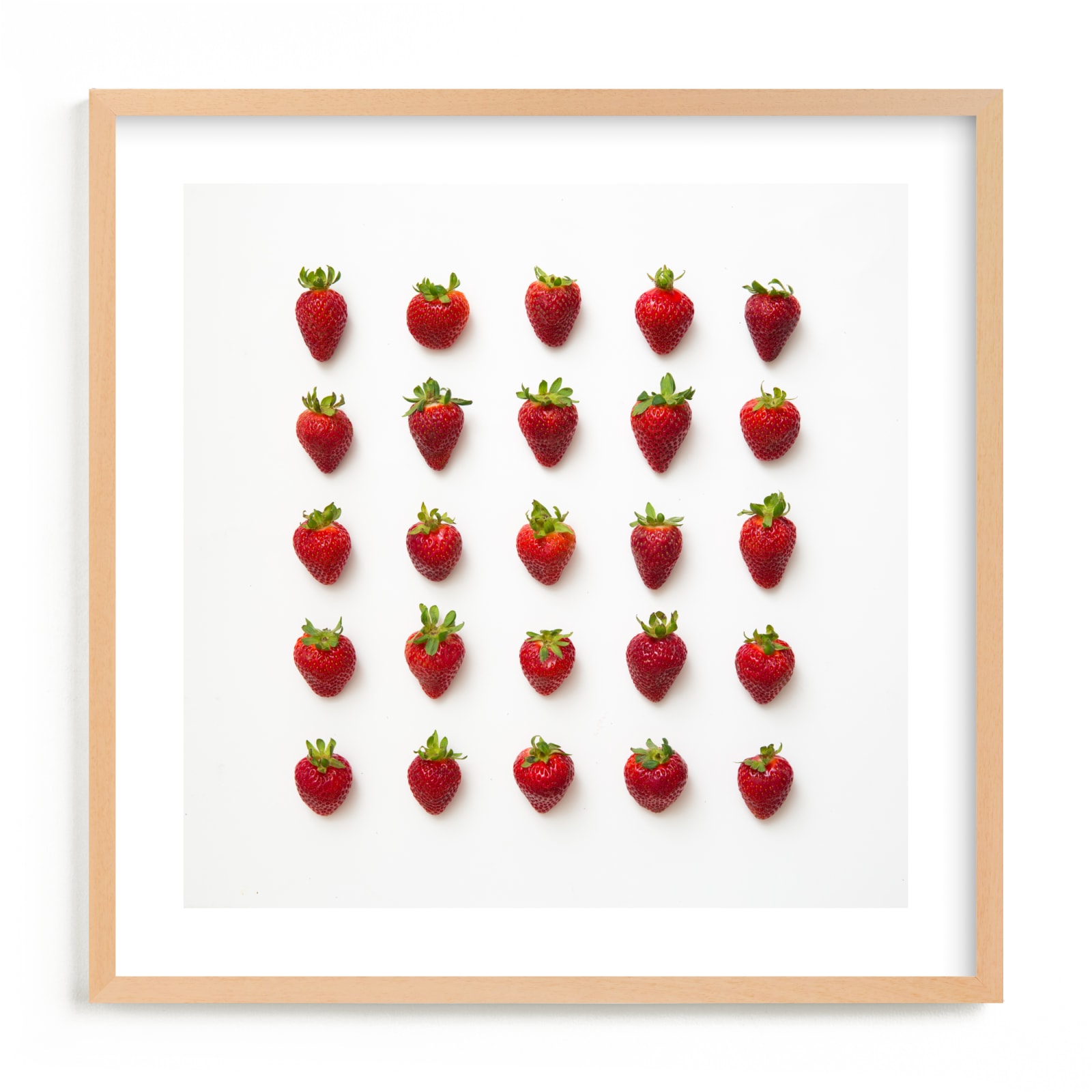 "Strawberries" - Limited Edition Art Print by Heather Deffense in beautiful frame options and a variety of sizes.