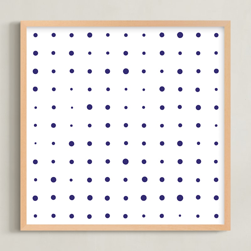 "Messy Dots" - Art Print by Erin Niehenke in beautiful frame options and a variety of sizes.