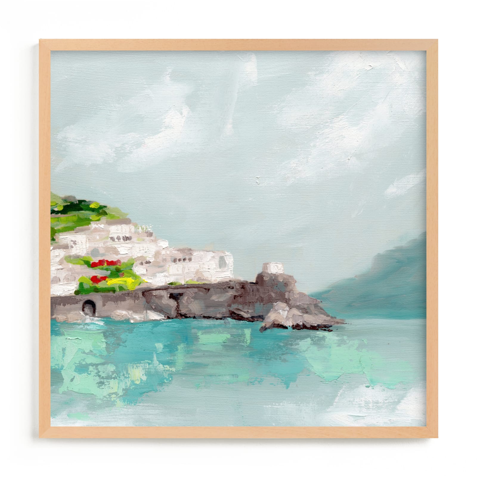 "Amalfi Dreams II" by Holly Whitcomb in beautiful frame options and a variety of sizes.
