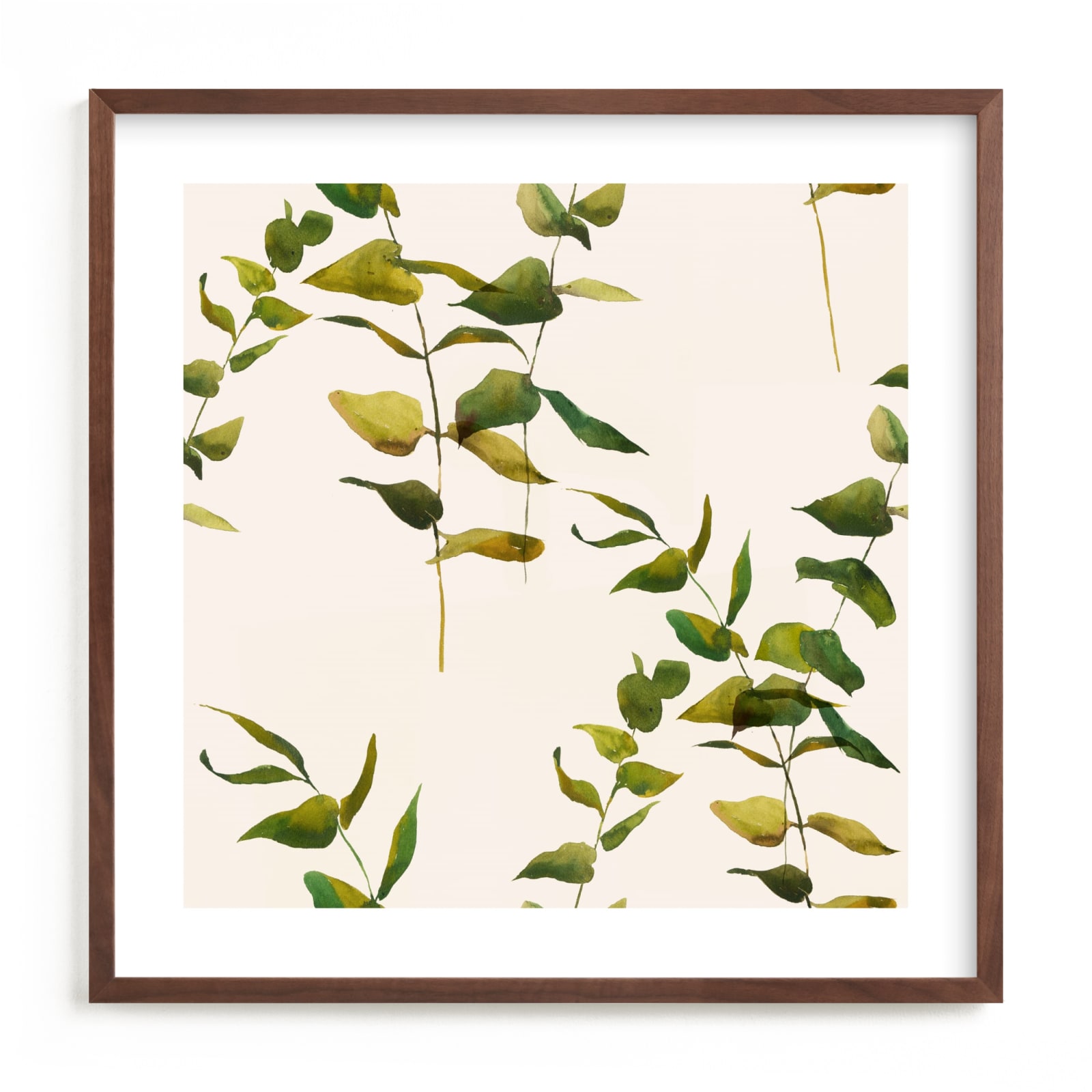 "Embrace Greenery" - Limited Edition Art Print by jinseikou in beautiful frame options and a variety of sizes.