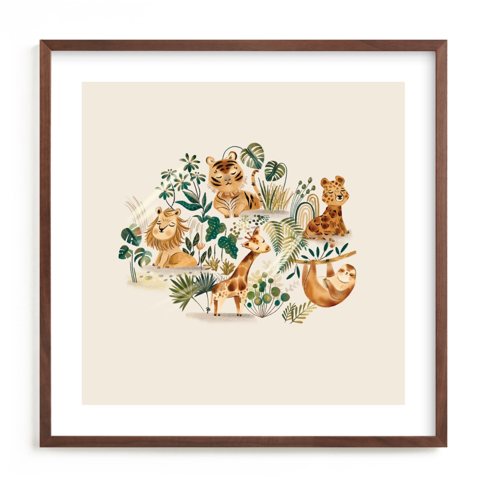"wild" - Limited Edition Art Print by Vivian Yiwing in beautiful frame options and a variety of sizes.