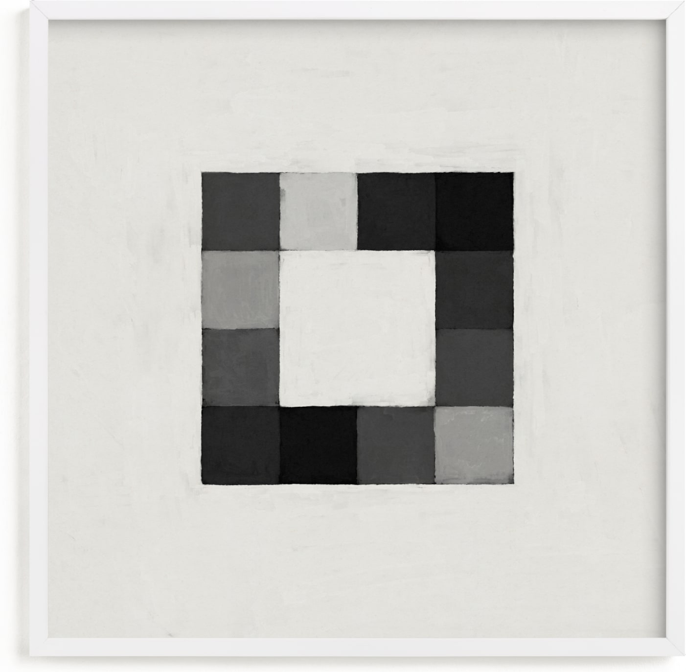 This is a black and white art by Alisa Galitsyna called Squares.
