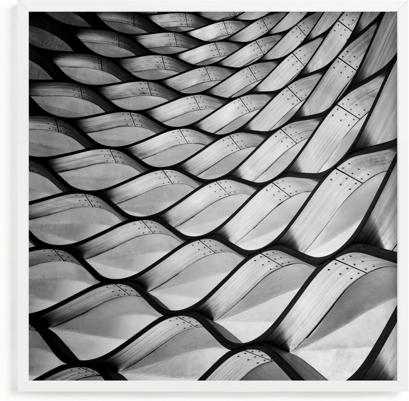 This is a black and white art by Angie McMonigal called Honeycomb.