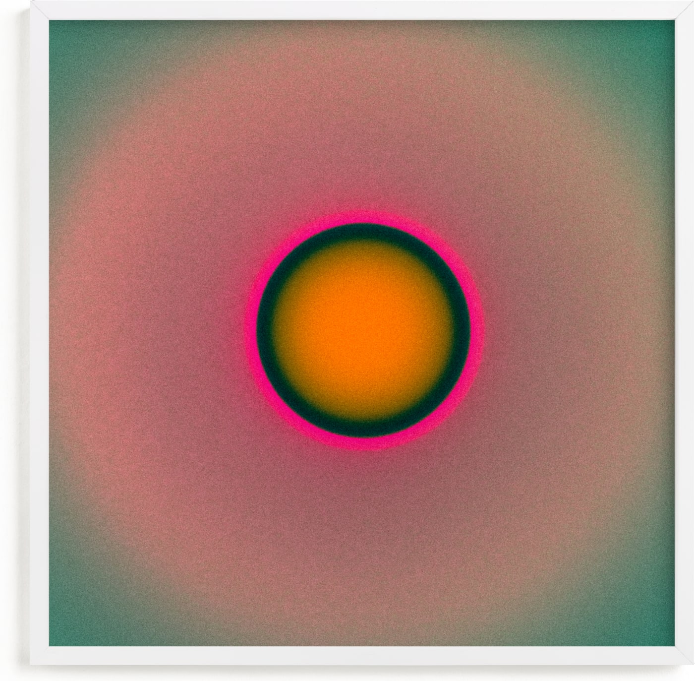 This is a colorful art by Arash Fattahi Acosta called Sun in the dust. Variations 2.