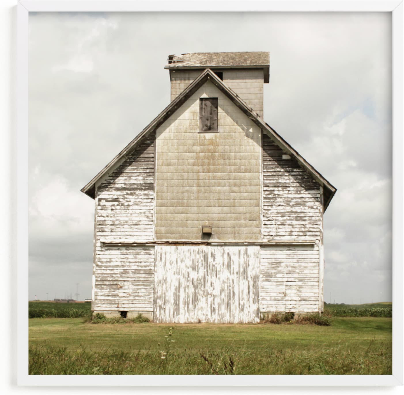 This is a brown art by Baumbirdy called weathered barn.