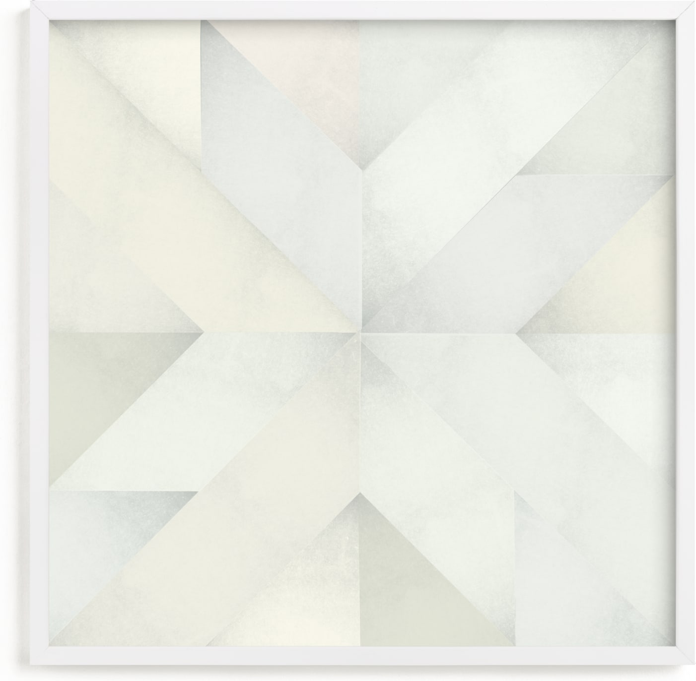 This is a white art by Leanne Friedberg called quilt block 03.