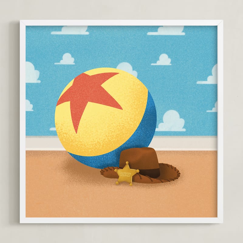 "Disney and Pixar Toy Story Friend In Me" - Limited Edition Art Print by Ana Peake in beautiful frame options and a variety of sizes.